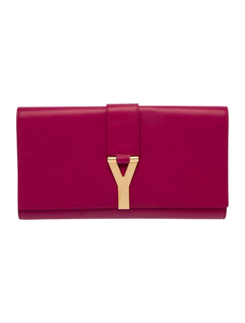 Saint Laurent Leather Clutch