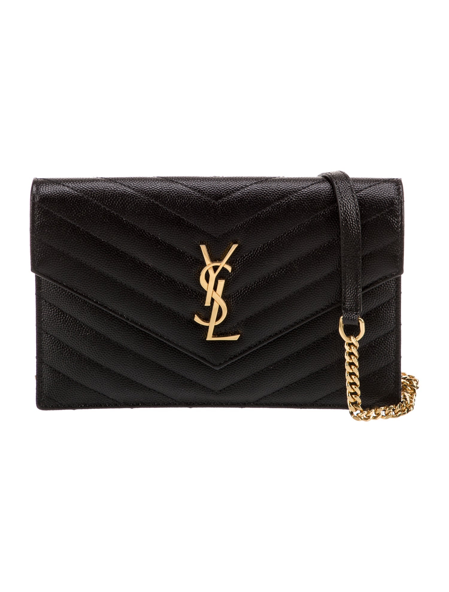 Saint Laurent Leather Cassandre