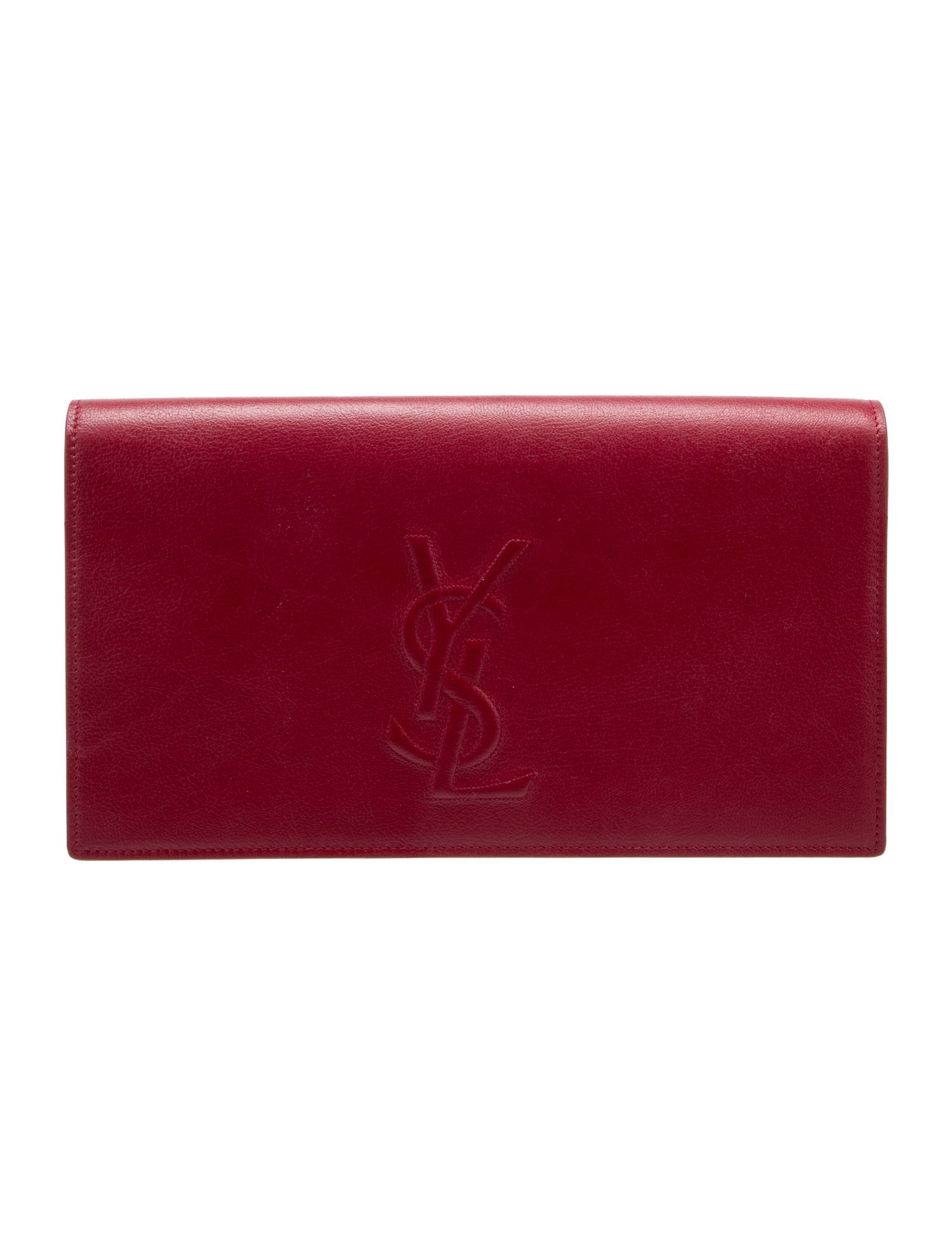 Yves Saint Laurent Leather Clutch