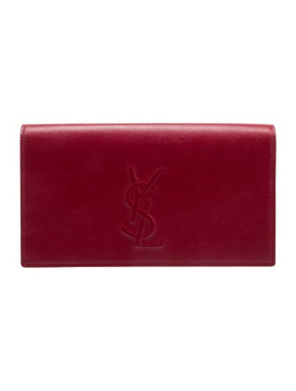 Yves Saint Laurent Leather Clutch