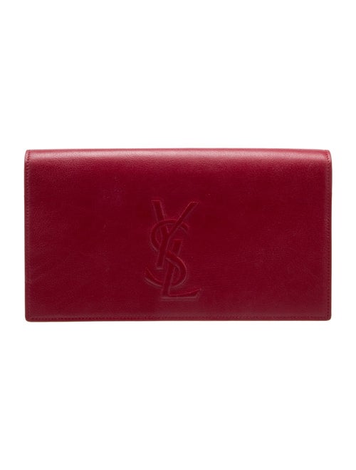 Yves Saint Laurent Leather Clutch