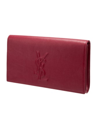 Yves Saint Laurent Leather Clutch