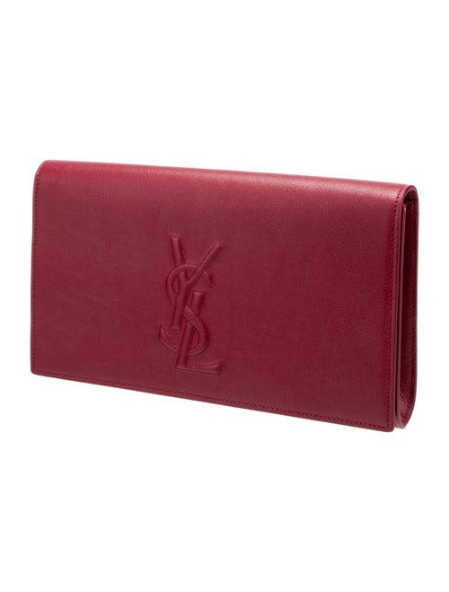 Yves Saint Laurent Leather Clutch