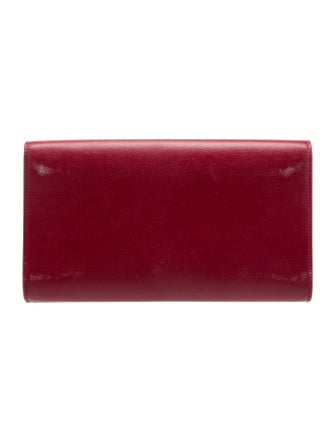 Yves Saint Laurent Leather Clutch