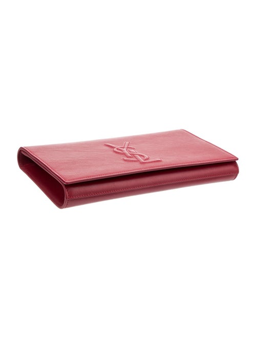Yves Saint Laurent Leather Clutch