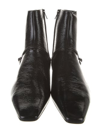 Yves Saint Laurent Patent Leather Boots