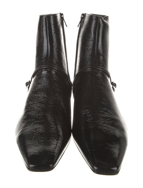 Yves Saint Laurent Patent Leather Boots