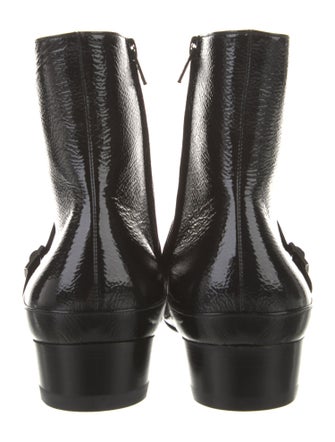 Yves Saint Laurent Patent Leather Boots