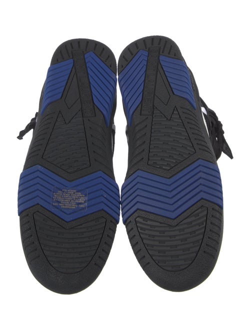 Saint Laurent Leather Printed Sneakers