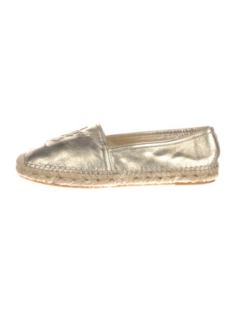 Yves Saint Laurent Leather Espadrilles