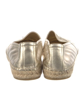 Yves Saint Laurent Leather Espadrilles