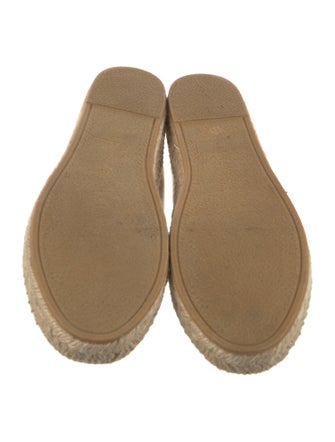 Yves Saint Laurent Leather Espadrilles