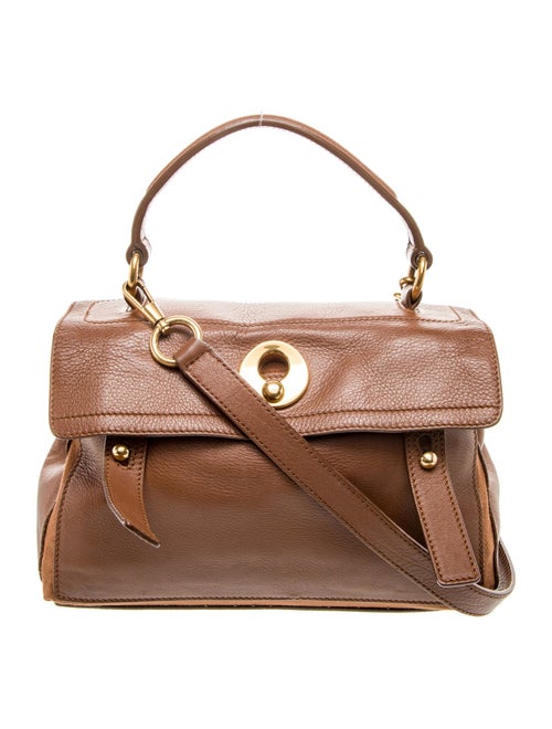 Yves Saint Laurent Leather Top Handle Bag