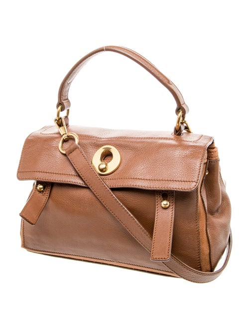 Yves Saint Laurent Leather Top Handle Bag