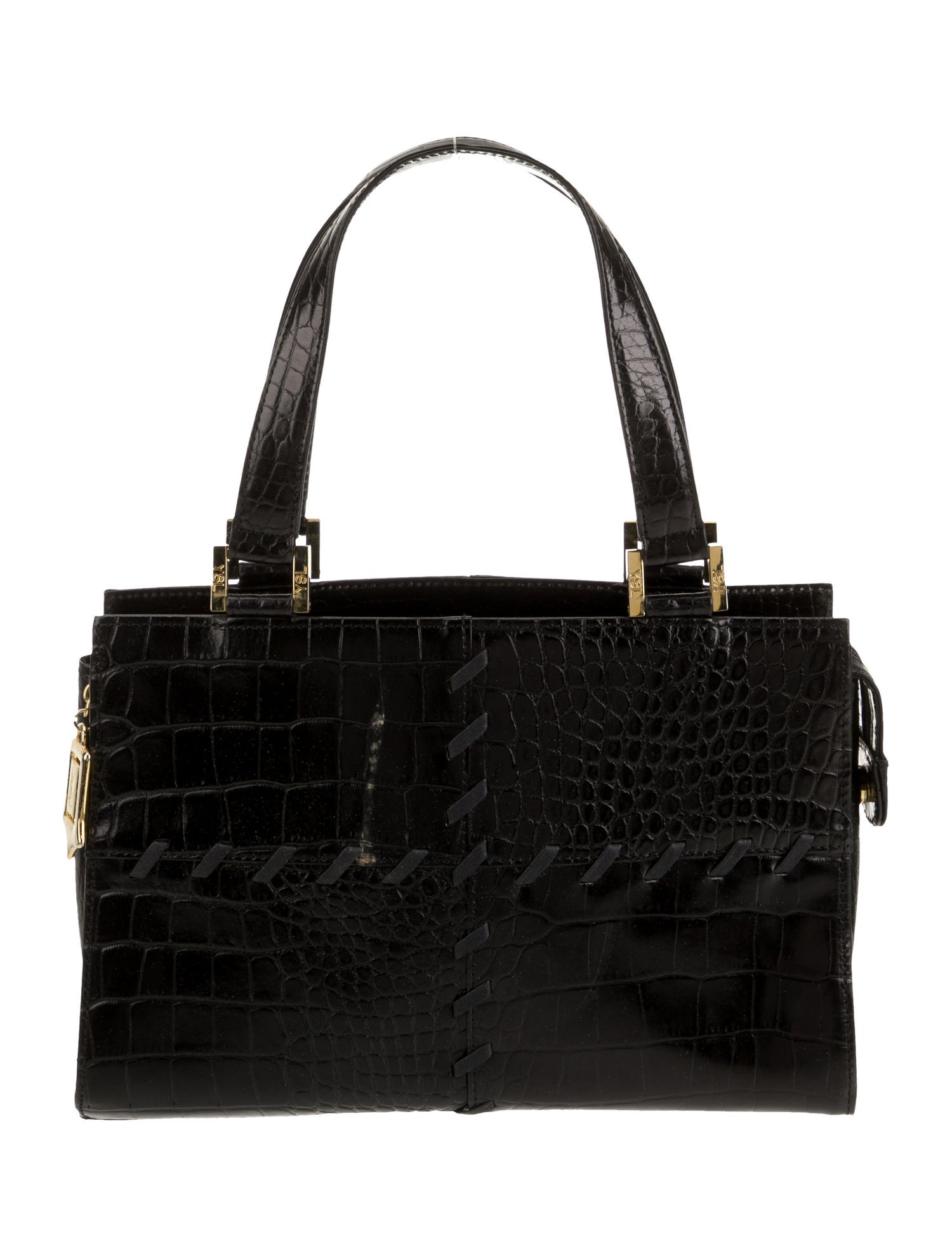 Yves Saint Laurent Leather Shoulder Bag Vintage