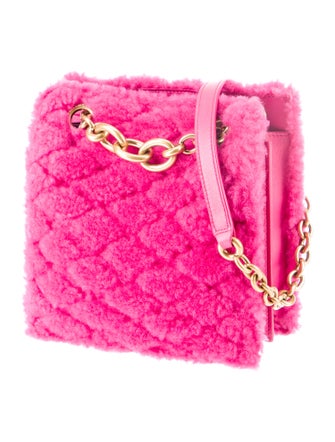 Saint Laurent Shearling Crossbody Bag