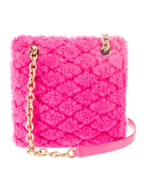 Saint Laurent Shearling Crossbody Bag