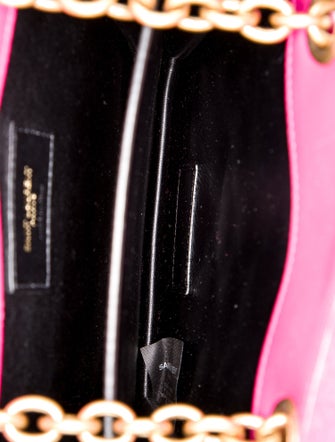 Saint Laurent Shearling Crossbody Bag