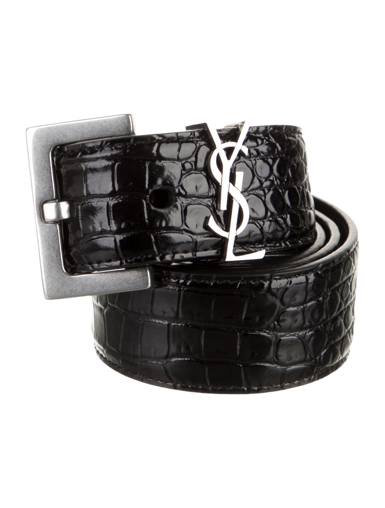 Yves Saint Laurent Leather Belt