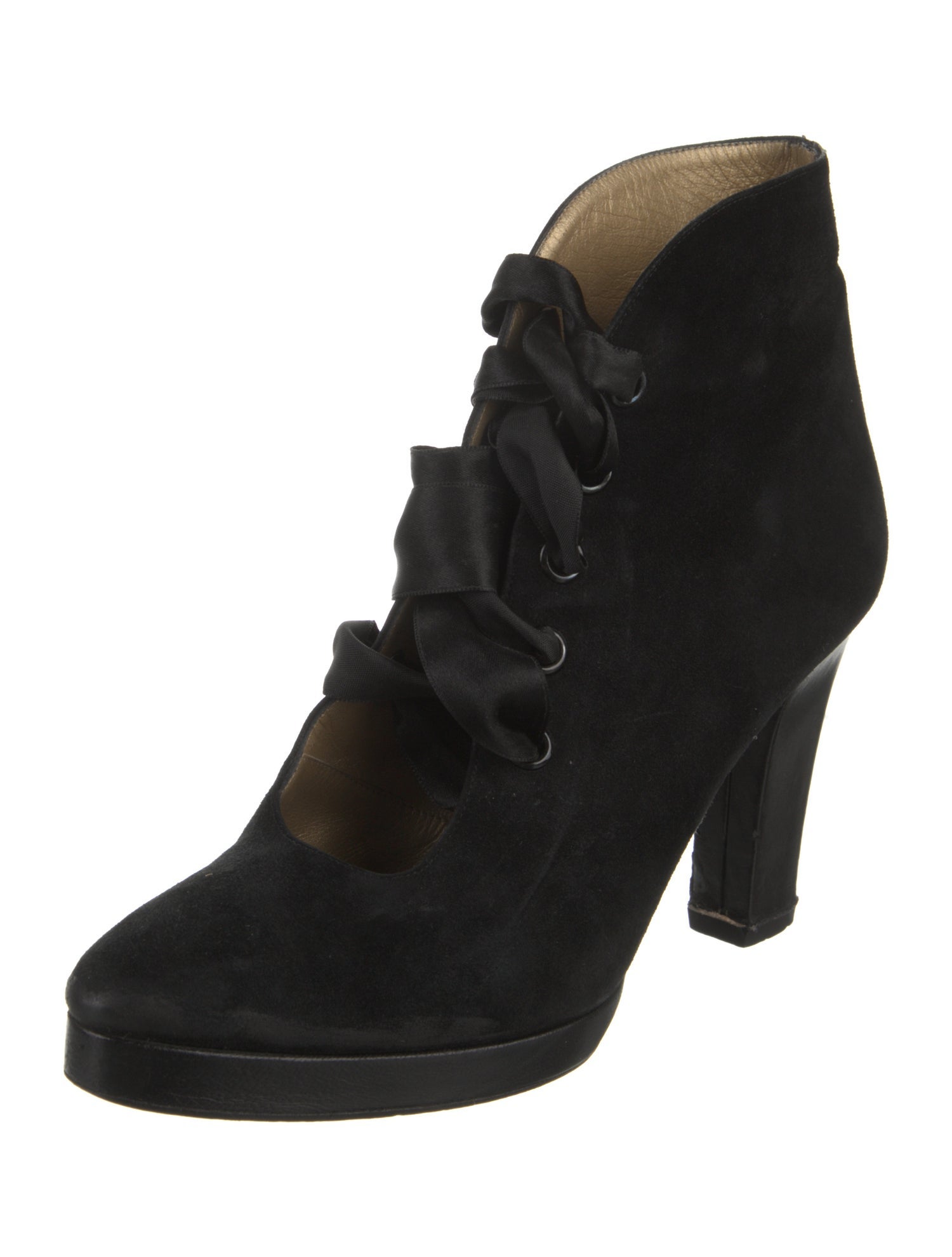 Yves Saint Laurent Vintage Suede Pumps