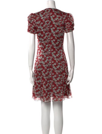 Yves Saint Laurent Silk Mini Dress