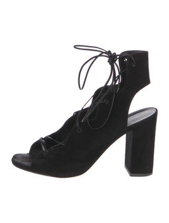 Yves Saint Laurent Suede Sandals