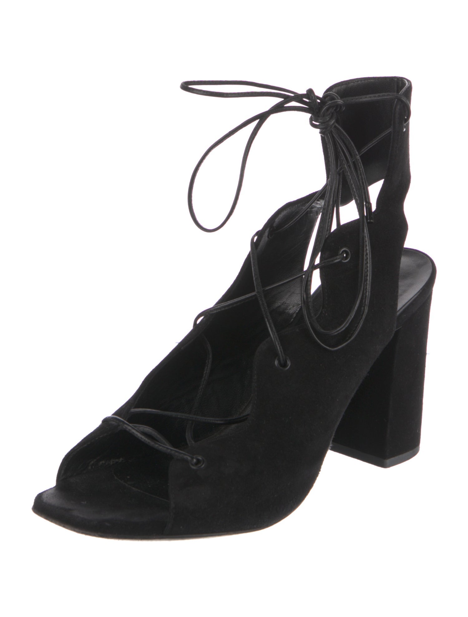 Yves Saint Laurent Suede Sandals