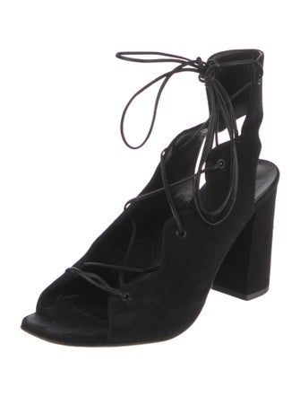 Yves Saint Laurent Suede Sandals