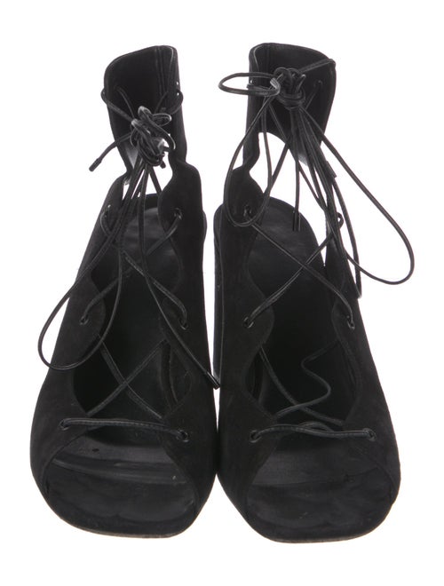 Yves Saint Laurent Suede Sandals