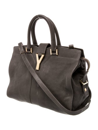 Yves Saint Laurent Leather Top Handle Bag