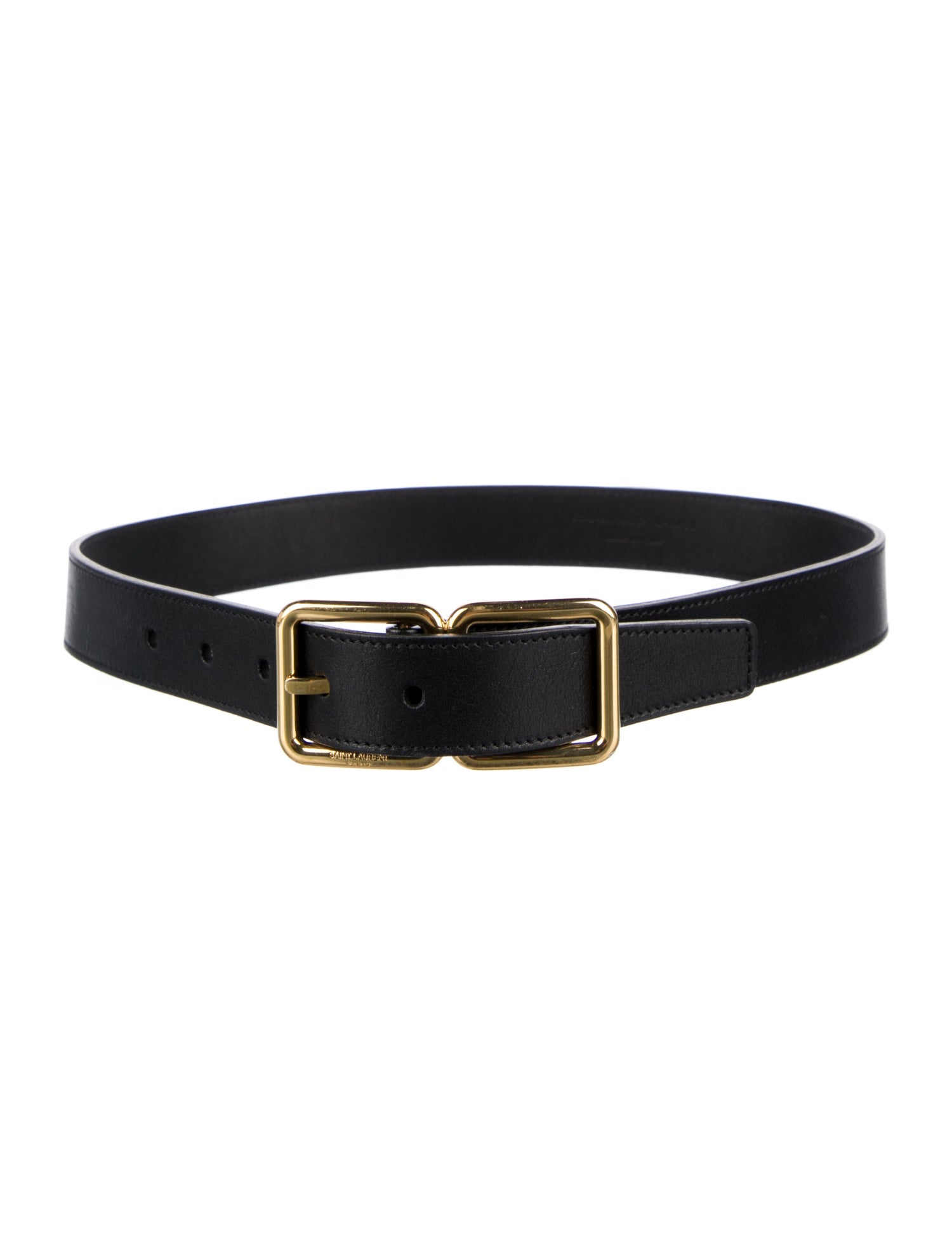 Yves Saint Laurent Leather Belt w/ Tags