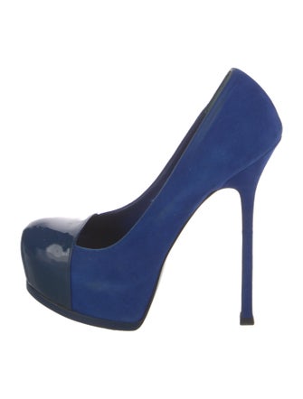 Yves Saint Laurent Suede Pumps