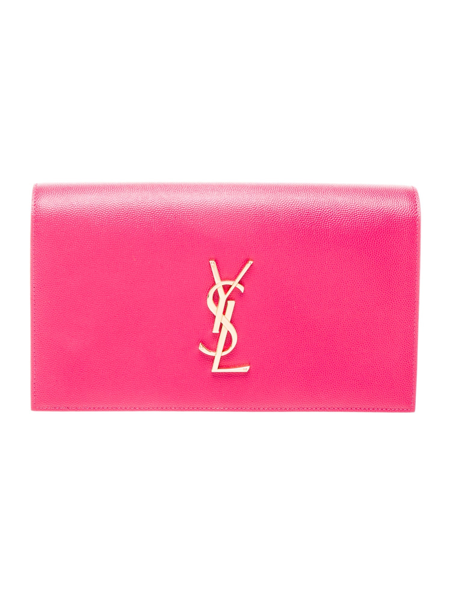 Saint Laurent Leather Clutch