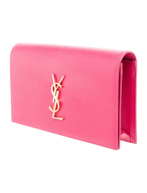 Saint Laurent Leather Clutch