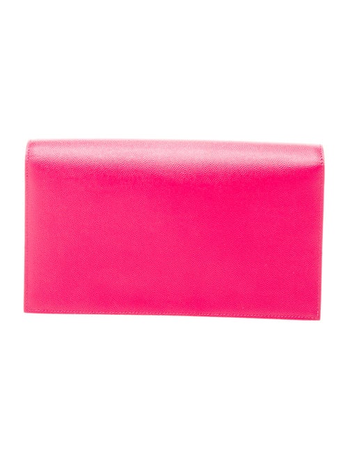 Saint Laurent Leather Clutch