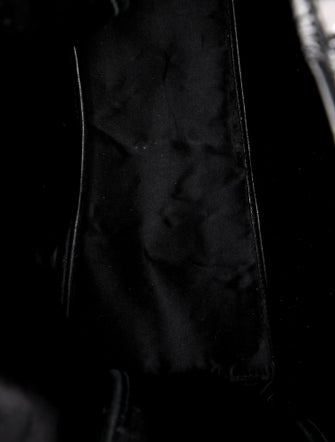 Yves Saint Laurent Patent Leather Weekender Bag