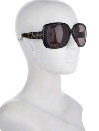 Yves Saint Laurent Oversize Tinted Sunglasses