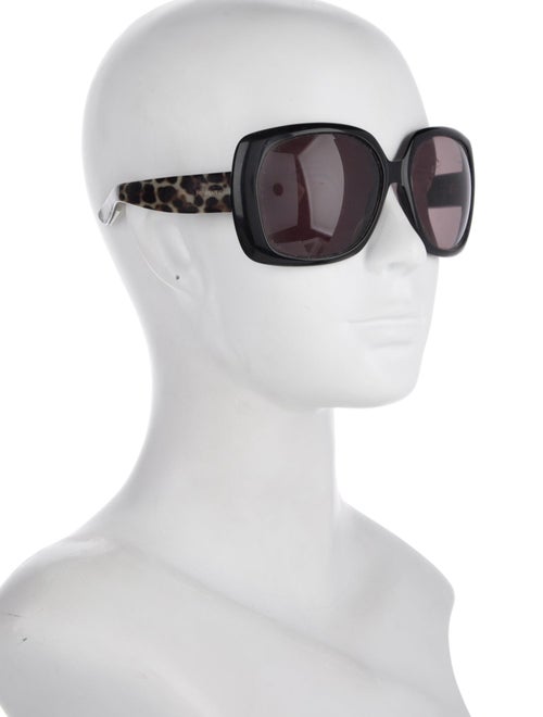 Yves Saint Laurent Oversize Tinted Sunglasses