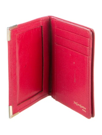 Yves Saint Laurent Leather Bifold Wallet