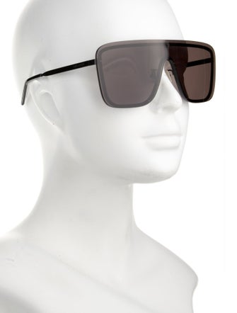 Saint Laurent Shield Tinted Sunglasses