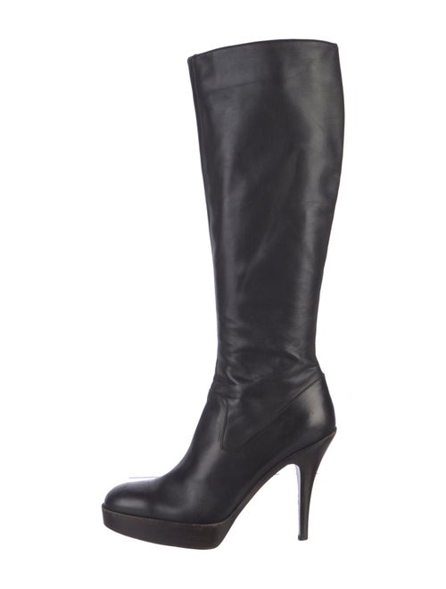 Yves Saint Laurent Rive Gauche Leather Boots