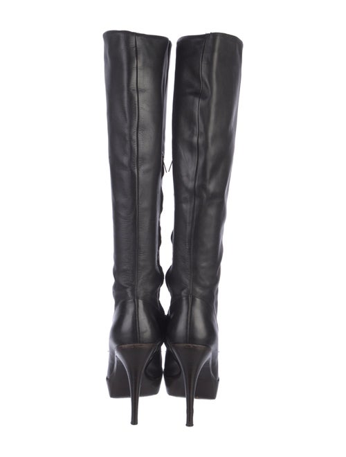 Yves Saint Laurent Rive Gauche Leather Boots