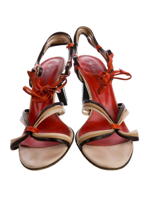 Yves Saint Laurent Leather Sandals