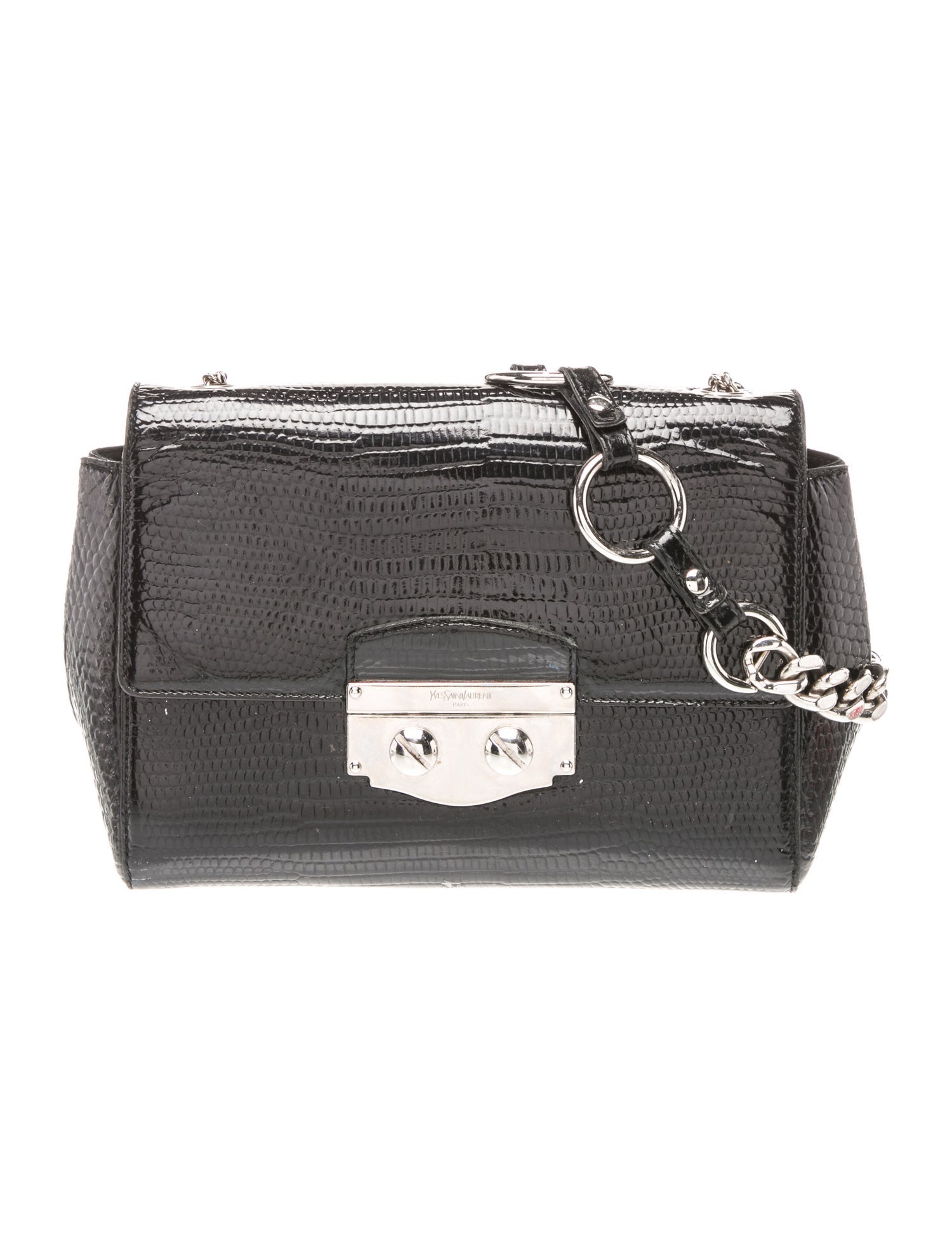 Yves Saint Laurent Patent Leather Shoulder Bag