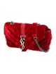 Saint Laurent Velvet Crossbody Bag Baby