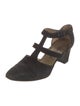 Yves Saint Laurent Suede T-Strap Pumps