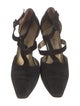 Yves Saint Laurent Suede T-Strap Pumps
