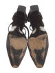 Yves Saint Laurent Suede T-Strap Pumps