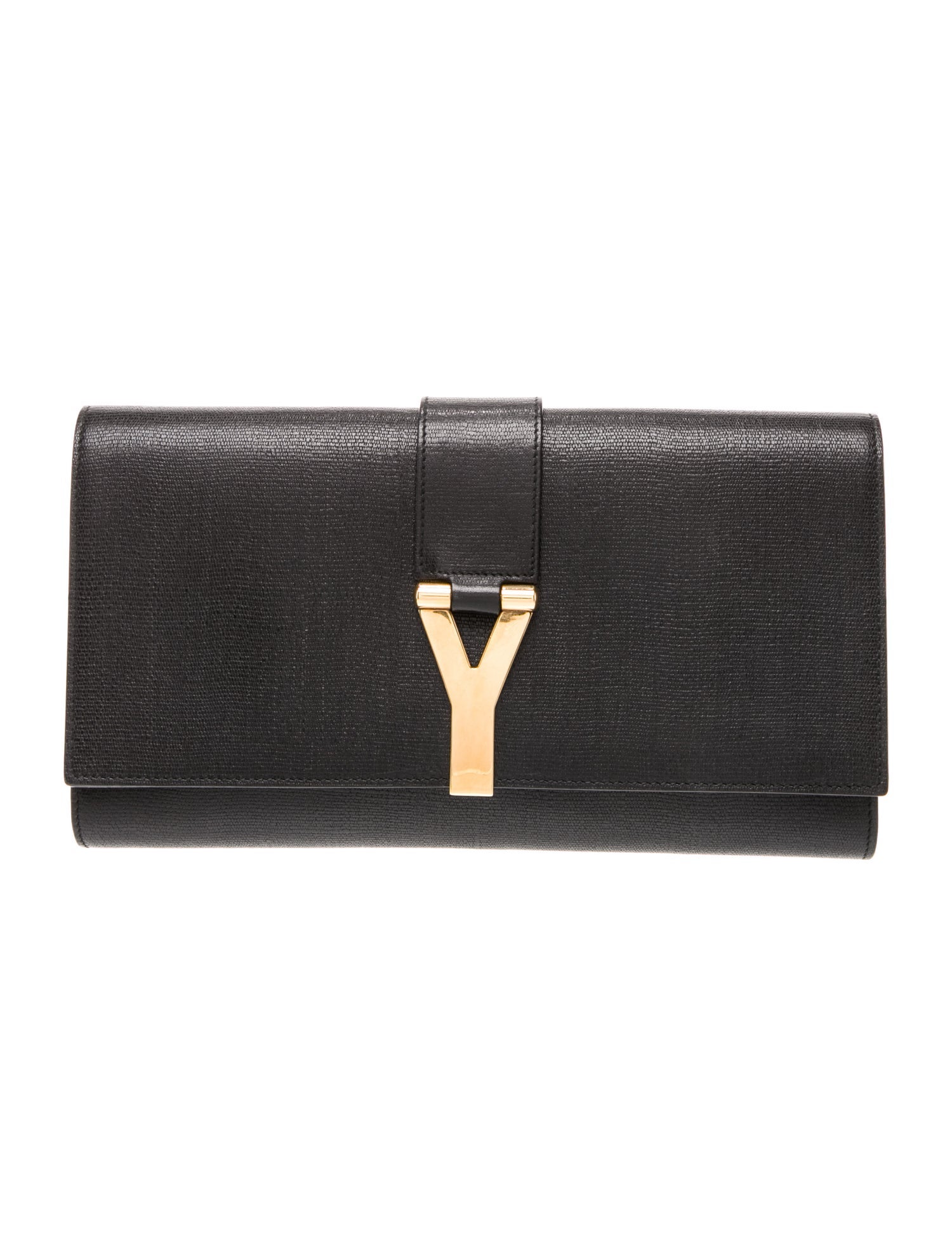 Yves Saint Laurent Leather Clutch