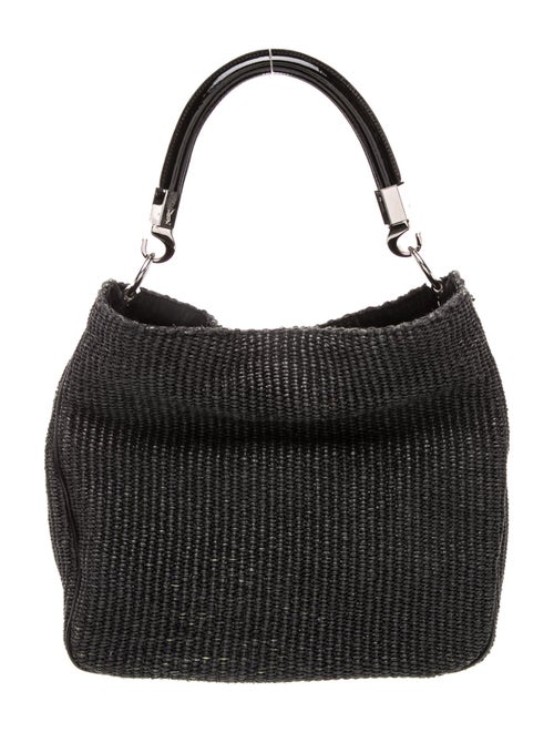 Yves Saint Laurent Raffia Hobo